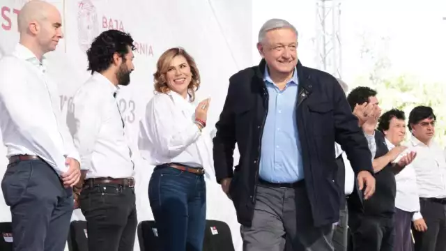 AMLO estuvo al frente del anuncio de este trabajo