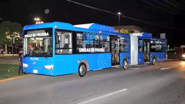La unidad articulada de Va y Ven operaría en el Periférico de Mérida