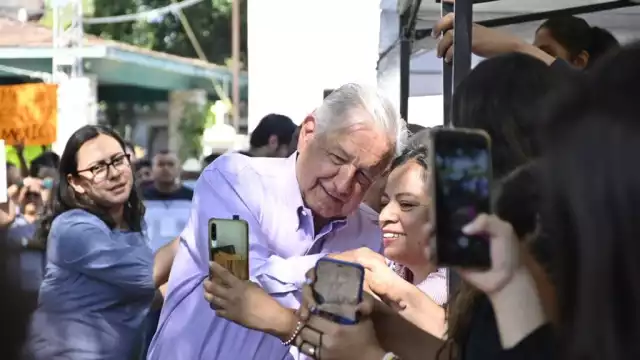 AMLO fue recibido de la mejor manera en Morelos. Foto: @cuauhtemocb10