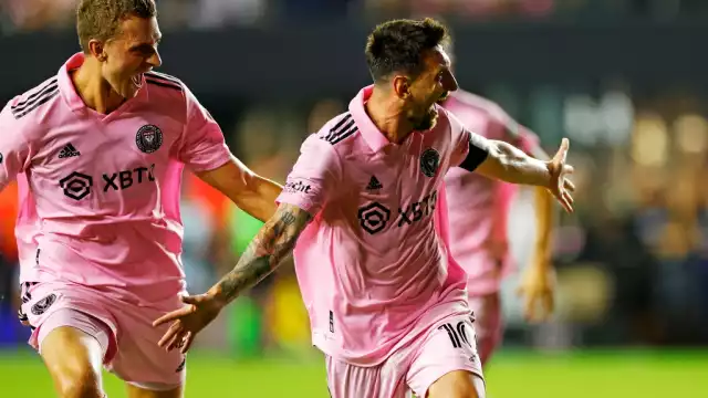 Messi entró al minuto 53 y marcó el gol del triunfo contra Cruz Azul