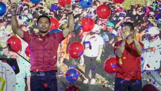 Manny Pacquiao hizo oficial su candidatura a la presidencia de Filipinas