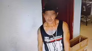 Los vecinos de la calle Héroes con Camelias, emitieron una fotografía del responsable