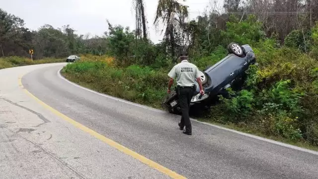 Diversos accidentes han ocurrido en la curva 'Las Enfermeras'
