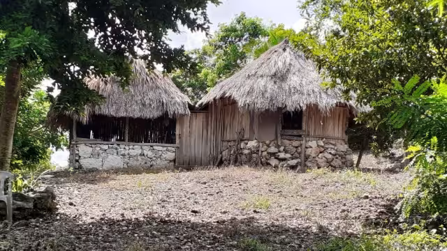 La gente joven se fue a radicar a Chunhuhub, ya que ahí se tiene un pozo de agua para abastecerse