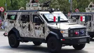 Sandcat, vehículo blindado de la Sedena