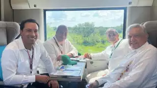 AMLO descarta fallas en el Tren Maya