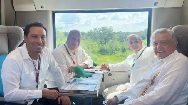 AMLO descarta fallas en el Tren Maya