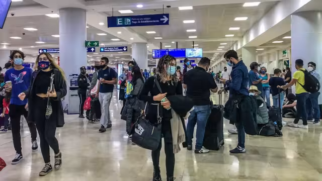 El Aeropuerto de Cancún mantuvo su afluencia de pasajeros