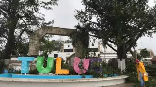 Grace toco tierra en punto de las 5:20 am, el Municipio de Tulum recibió el ojo del huracán