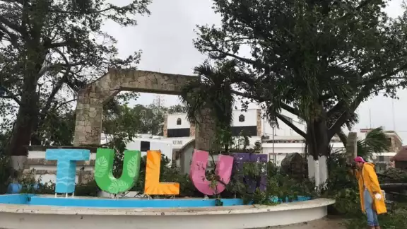 Grace toco tierra en punto de las 5:20 am, el Municipio de Tulum recibió el ojo del huracán Grace toco tierra en punto de las 5:20 am, el Municipio de Tulum recibió el ojo del huracán