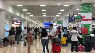 El número de vuelos en temporada decembrina se han mantenido arriba de los 500 en el aeropuerto de Cancún