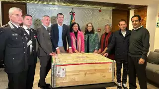 Italia devuelve 43 piezas de patrimonio arqueológico a México