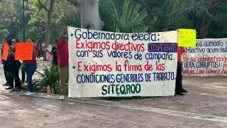 Demandaron que se haga efectivo el compromiso de incremento salarial del 3 por ciento que prometió el encargado de la rectoría