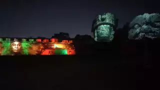 Este sábado se tendrá el videomapping “Pasos de Luz en Dzibilchaltún”