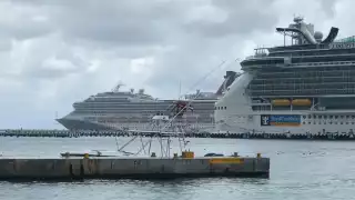 Para esta semana se espera la llegada de 16 cruceros a los puertos de Cozumel, entre ellos el Odyssey of the Seas