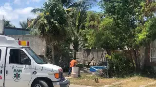 La víctima de violencia familiar en Cancún fue atendida por paramédicos, pero prefirió ir a sus propios medios a algún hospital de la ciudad