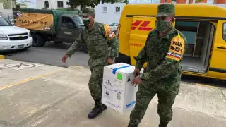 A Campeche ya llegaron 68 mil 385 vacunas desde el 12 de enero a la fecha