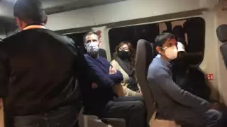 Nephtali Vello, representante de Skywell, llegó a Mérida para iniciar pláticas por la compra de los 'camioncitos' eléctricos