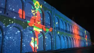 El mantenimiento para el videomapping fue de un millón de pesos
