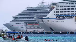 Los transatlánticos de Royal Caribbean, Carnival y Celebrity Cruises retomaron su escala marítima en Cozumel