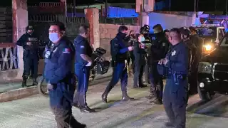 Policías se movilizaron para localizar a los presuntos responsables