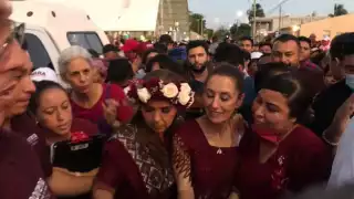 La Jefa de Gobierno de la CDMX agradeció a los locales por su recibimiento