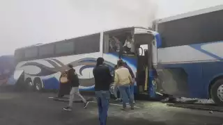 A pesar de lo aparatoso del accidente, ninguna persona resultó lesionada