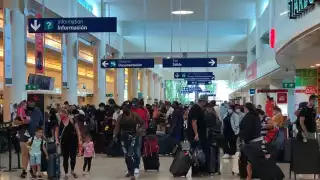 Grupo Aeroportuario del Sureste (Asur) informó que el aeropuerto de Cancún tendrá programados 396 vuelos