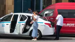 La actividad es de leve a moderada, quizás por el día, la hora o la temporada baja en el aeropuerto de Cancún