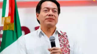 Mario Delgado sigue presentando a precandidatos de Morena a las elecciones del 2024