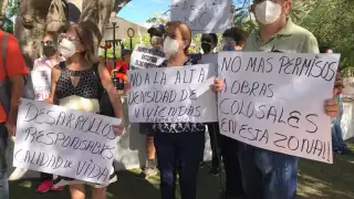 Vecinos iniciaron su lucha el febrero del año pasado, ya que aseguran dañaría al medio ambiente