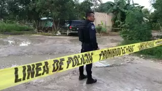 Por los casquillos dejados, al parecer el arma era una nueve milímetros