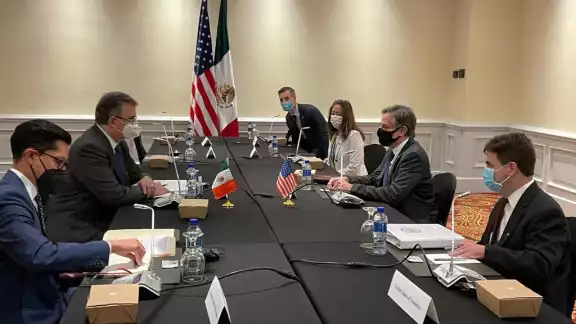 El secretario de Relaciones Exteriores viajó a Estados Unidos desde este lunes. Foto: Gobierno de México El secretario de Relaciones Exteriores viajó a Estados Unidos desde este lunes. Foto: Gobierno de México