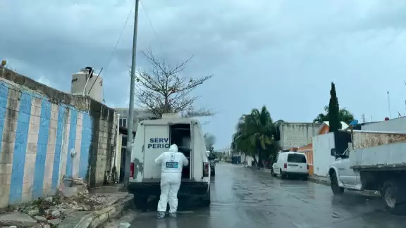 Esto ocurrió en un domicilio ubicado en la avenida 135 con calle 24 en la Colonia Ejido de Playa del Carmen Esto ocurrió en un domicilio ubicado en la avenida 135 con calle 24 en la Colonia Ejido de Playa del Carmen