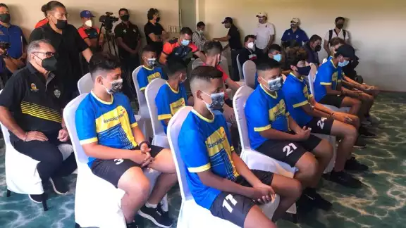 El anuncio del encuentro México- El Salvador será para reforzar el intercambio de jóvenes futbolistas entre ambas naciones El anuncio del encuentro México- El Salvador será para reforzar el intercambio de jóvenes futbolistas entre ambas naciones
