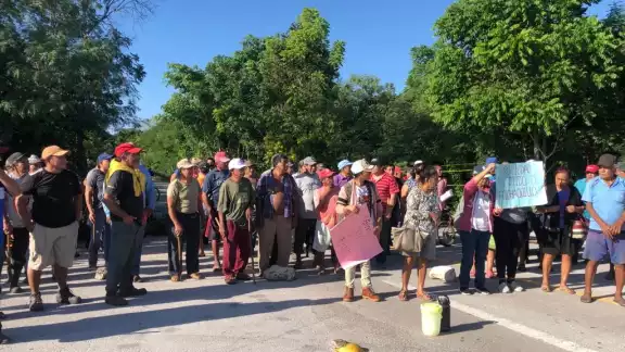 Los ejidatarios de Telchaquillo cerraron el acceso a Mayapán desde noviembre del 2023 Los ejidatarios de Telchaquillo cerraron el acceso a Mayapán desde noviembre del 2023