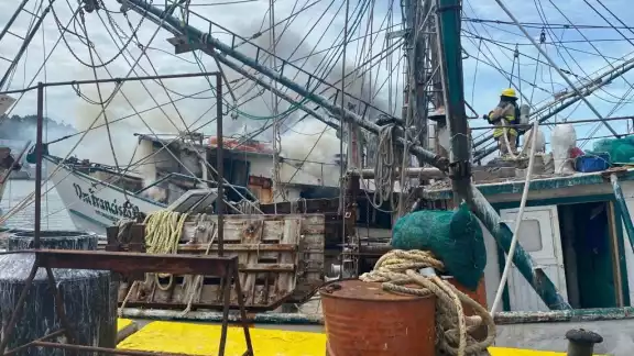 Solamente se registraron daños materiales en el incendio