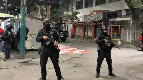 Un operativo se desplegó ante el decomiso de la droga