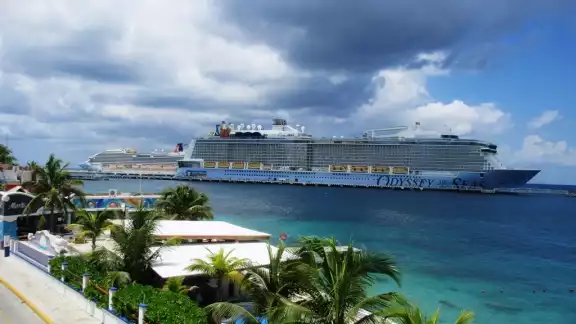 El Odyssey of the Seas, arribó a la isla de Cozumel proveniente de Port Everglades