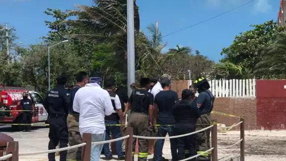 El rescate se verificó a las 12:00 horas en Playa del Niño