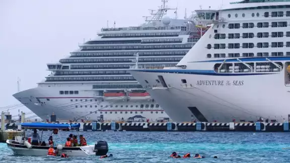 Los transatlánticos de Royal Caribbean, Carnival y Celebrity Cruises retomaron su escala marítima en Cozumel Los transatlánticos de Royal Caribbean, Carnival y Celebrity Cruises retomaron su escala marítima en Cozumel