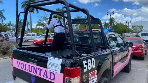 El hombre junto al menor quedaron a disposición de las autoridades de Campeche El hombre junto al menor quedaron a disposición de las autoridades de Campeche