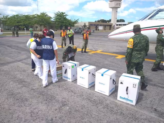 Las dosis para vacunar al sector salud ya están en Campeche