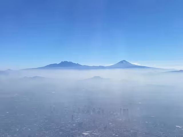 Los niveles de la contaminación del aire se mantienen en niveles de riesgo.