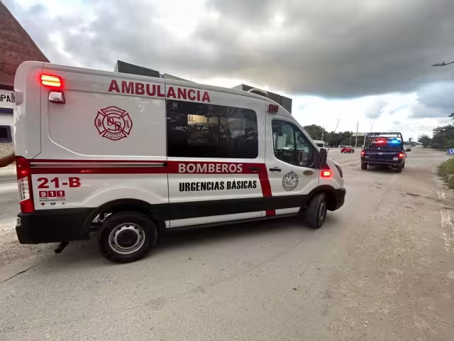 El hombre fue baleado cuando circulaba a bordo de su motocicleta