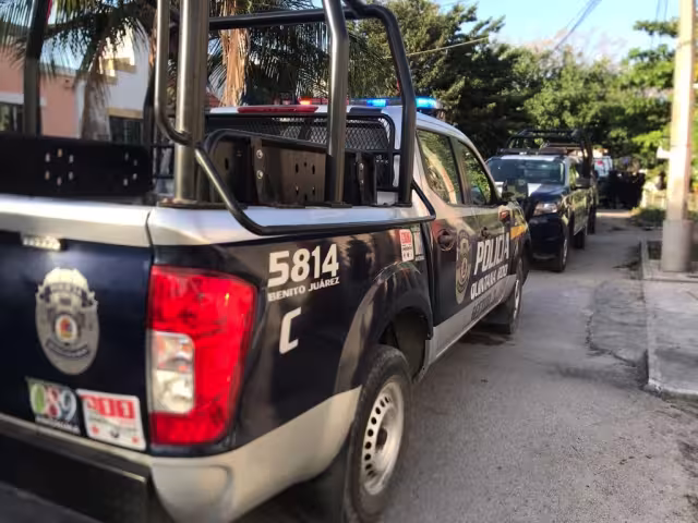 El policía huyó del sitio, mientras que el taxista fue detenido