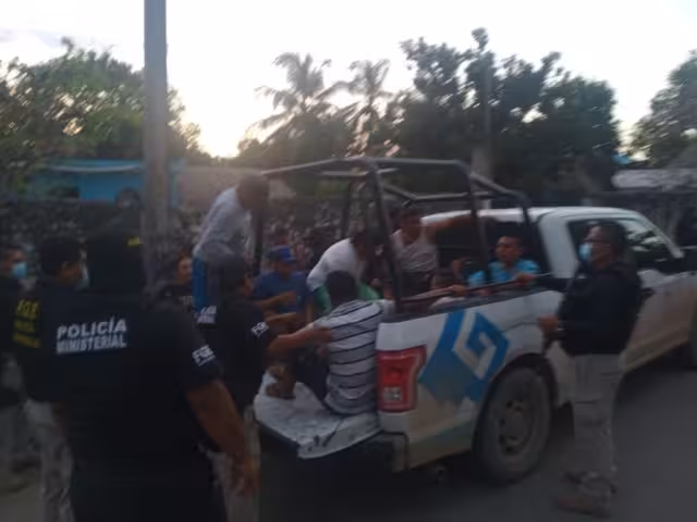 Los detenidos serán llevados ante la autoridad correspondiente