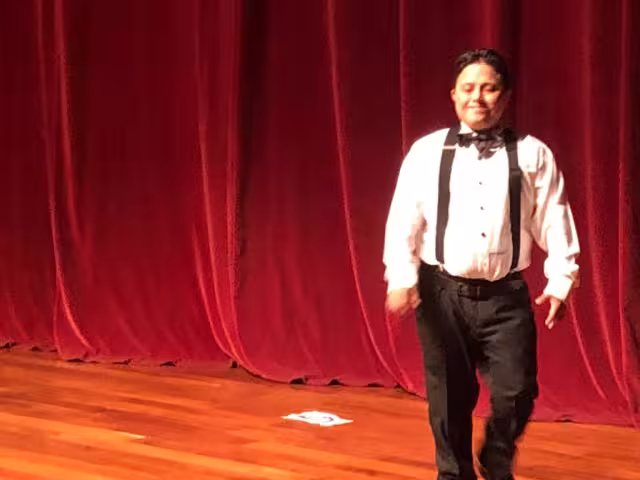 Varios participantes demostraron su talento en el escenario