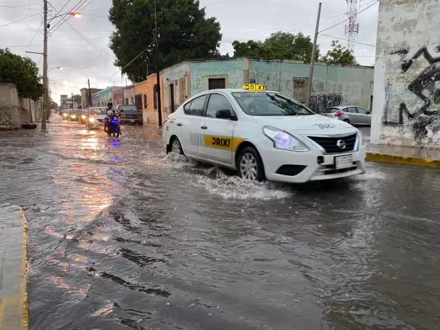 Las lluvias continuarán en Mérida este fin de semana