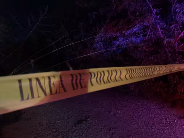 La zona fue acordonada por las autoridades